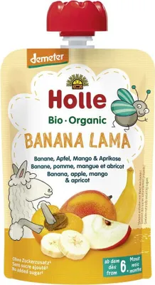 Produktbild von Holle Banana Lama Banane/apfel/mango & Aprikose 100 g