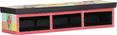 Image de Meuble TV Multicolore 100 x 30 x 22 cm Bois d'ingénierie