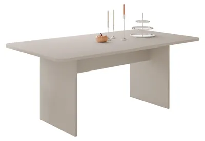 Produktbild von MIRJAN24 Tisch Sonez, Esszimmer Tisch (Farbe: Sandbeige)