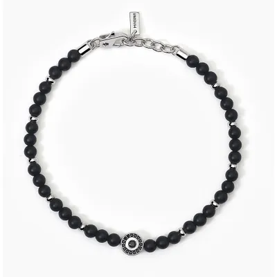 Produktbild von Mabina Herren Armband 925/000 Sterling Silber mit Achat und synth. Zirkonia 533807