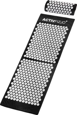 Produktbild von Matte für Akupressur, Akupressurmatte, Massagematte, Akupressur Set, mit Kissen , Farbe:dunkelgrün