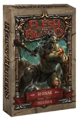 Produktbild von Flesh and Blood RNR2 Heavy Hitters - Rhinar Blitz Deck