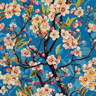 Image de OUTDOOR DECOSTOFFS OXFORD - Motif printemps I DX7479