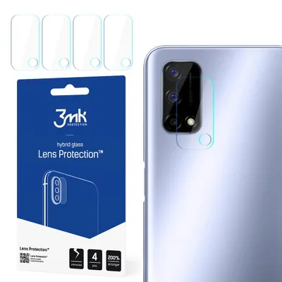 Produktbild von 3mk Hybridglas Lens Protection für Realme Narzo 30 Pro 5G Kamera Objektiv Kameralinse 0,16mm 6H (4 Stück)