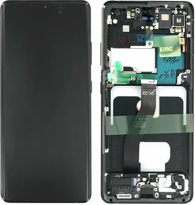 Produktbild von Original Dynamic AMOLED 2X 120Hz Display Touchscreen Bildschirm Rahmen Schwarz Für Samsung Galaxy S21 Ultra SM-G998B/DS, SM-G998U & Werkzeug