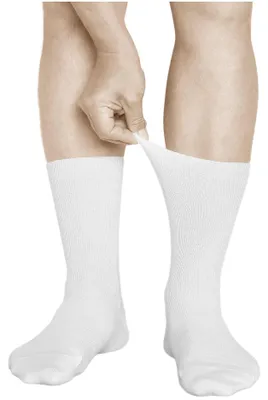 Produktbild von Herrensocken ohne Gummi – 98% Baumwolle – Nicht einschnürend – 3 Paar