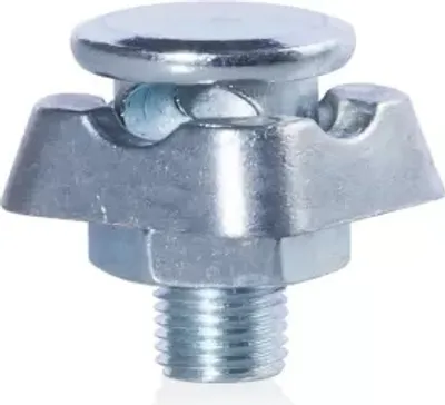 Obrázek produktu pro f-tronic připojovací svorka ASK1, pro tyčové/křížové uzemňovače, 1-pólová, pro kulaté vodiče 8–10 mm 7510006