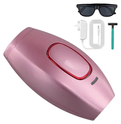 Obrázek produktu pro Systém na odstranění chloupků, nastavitelná intenzita, automatický a manuální režim, růžová