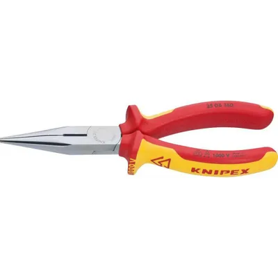 Obrázek produktu pro Knipex 25 06 160, Diagonální kleště, Chrom Vanadová ocel, Plast, Oranžová, Červená, 160 mm, 146 g