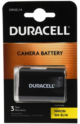 Produktbild von Duracell Akku für Nikon Typ EN-EL14a 1100mAh