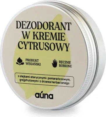 Produktbild von natürliches CITRUS Creme-Deodorant 60 ml mit Grapefruit- und Orangenöl