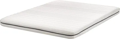 Obrázok produktu pre BELIANI Penový matrac biely 160 x 200 cm polyester snímateľný poťah so zipsom stredne tvrdý