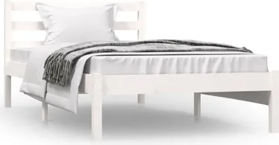 Obrázek produktu pro vidaXL Postel z masivu borovice 90x190 cm bílá