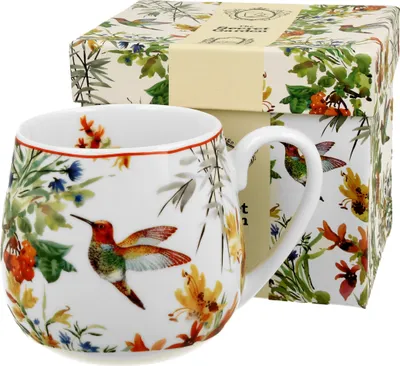Produktbild von DUO FLORAL Fassbecher 430 ml LINNEA New Bone China Porzellan