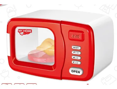 Image de Jouet Micro-ondes Son Effets lumineux Apprendre Bébé Enfants Cuisines Garçons Filles