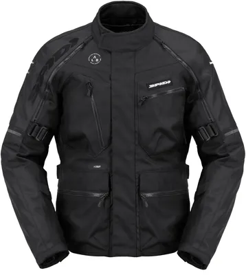 Obrázok produktu pre Vodotesná textilná motocyklová bunda Spidi Ridemaster, čierna, XL