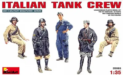Produktbild von Italienische Panzerbesatzung / 1:35