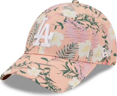 Produktbild von New Era 9Forty Damen Cap - FLORAL Los Angeles Dodgers rosa