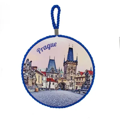 Produktbild von GiftyCity Keramik-Untersetzer, Romantisches Prag