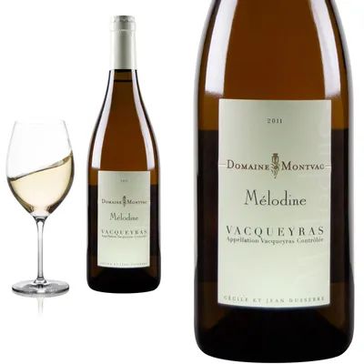 Produktbild von 2011 Vacqueyras blanc Melodine von Domaine de Montvac - Weißwein