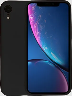Immagine prodotto di Custodia per iPhone X/Xs in silicone - Custodia in silicone Backcover - Nero