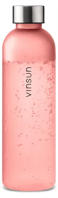 Trinkflasche 650ml Sport Wasser Flasche BPA frei Kohlensäure geeignet Vinsun