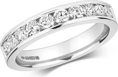 Produktbild von Funkelndes Feuer 18 Karat (750) Weißgold Diamant Damenring Brillant-Schliff 0.75 Karat GH - SI2, 50 (15.9); TRS3217318KWRSK