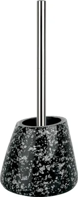 Produktbild von Spirella 7610583165305, WC-Bürste & Halter, Schwarz, Grau, Keramik, 1 Stück(e)