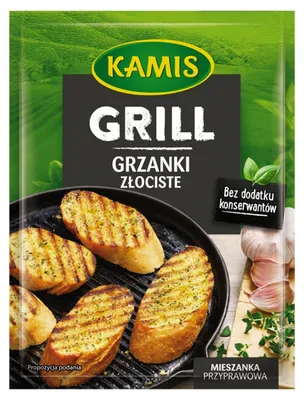 Obrázok produktu pre Przyprawa do grzanek złocistych Kamis 15 g