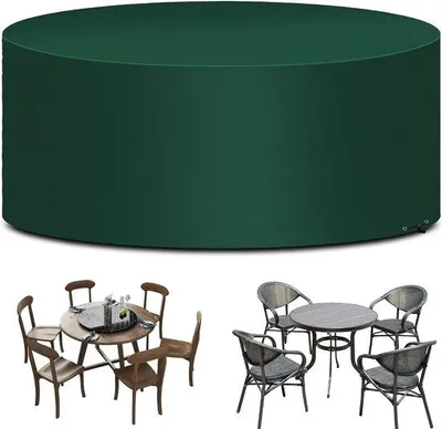 Produktbild von Famanu Tischdecke Wasserfest - 190 x 80 cm, grün