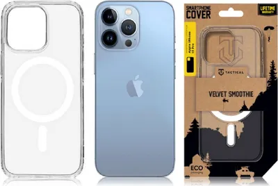 Produktbild von Tactical MagForce Transparent Hardcase Cover für iPhone 13 Pro 6,1" MagSafe Cover Handyhülle