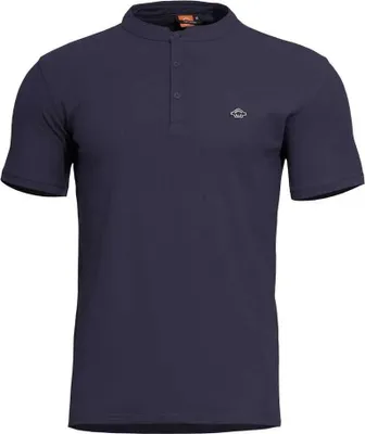 Produktbild von Pentagon Levantes Henley Kurzarm-poloshirt Blau L Mann Blau L