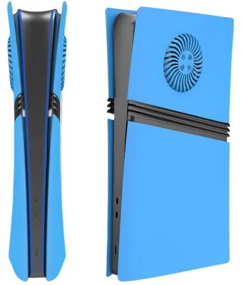 Immagine prodotto di Copertura superiore di ricambio per console PS5 Pro, colore blu chiaro