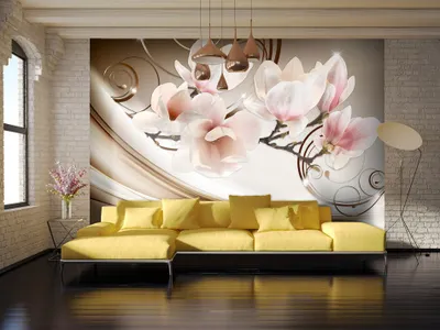 Zdjęcie produktu dla Tapeta flizelinowa kwiaty 350x256 cm fototapeta XXL magnolie b-A-0222-a-b