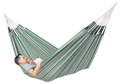 Produktbild von La Siesta Kingsize-Hängematte MODESTA agave grün aus Baumwolle Familienhängematte XXL