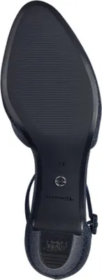 Produktbild von Tamaris Damen Pumps Fesselriemen Blockabsatz 1-24432-41, Größe:41 EU, Farbe:Blau