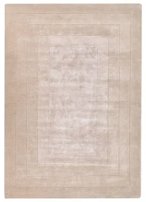 Obrázek produktu pro BELIANI Koberec béžový z viskózy a vlny jednobarevný 160 x 230 cm moderní glamour styl
