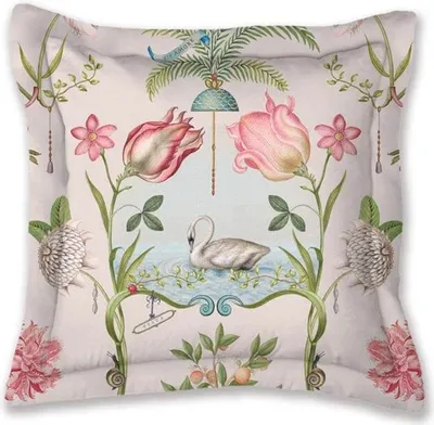 Produktbild von Pip Studio Festa di Lividonia Square Cushion Farbe White Größe 45x45