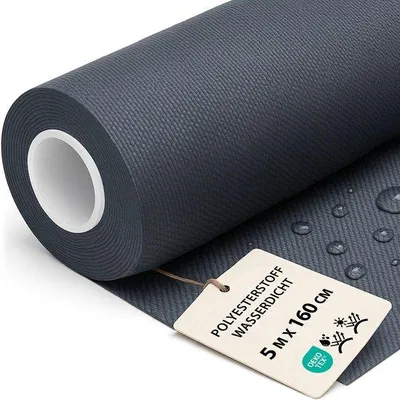 Productafbeelding van Markiesdoek, stoffen per meter, waterdicht, 5 meter x 160 cm - Markiesstoffen, canvas, bekledingsstof, meubelstof, voeringstof, zeildoek en gordijnstof, polyesterstof