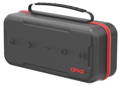Immagine prodotto di Per Nintendo Switch 2 Borsa con supporto Custodia per il trasporto Nero Rosso