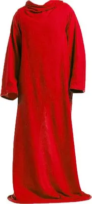 Obrázok produktu pre Verk Fleecová TV deka s rukávmi Snuggie 180 x 140 cm červená