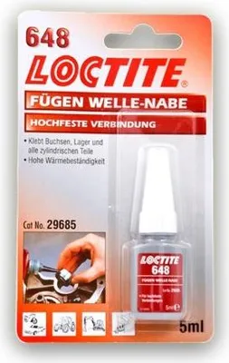 Zdjęcie produktu dla Loctite 648, Żelowy, 0,5 ml, 1 szt.