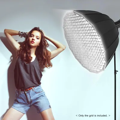 Produktbild von 90 cm/35 Zoll Softbox Honeycomb Grid 16 Robs Deep Photography Parabolic