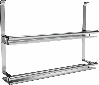 Produktbild von Linero Style Gewürzbord 2-etagig, edelstahlfarbig / Relingsystem / Kesseböhmer