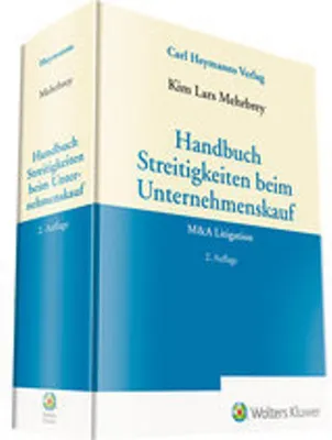 Immagine prodotto di Handbuch Streitigkeiten beim Unternehmenskauf