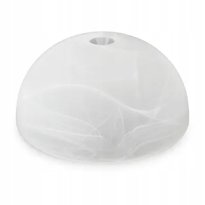 Obrázek produktu pro Skleněný stínidlo LUXOLAR, patice E27, bílá, matná, alabastrová, kulaté, průměr 30 cm