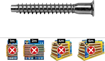 Produktbild von Schraubenkasten CELO 250 Stück Verzinkt (50 mm)