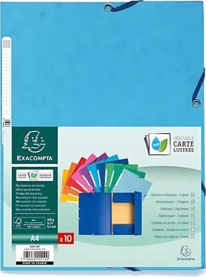 Produktbild von Sammelmappe A4+ mE CSpan 400g sort