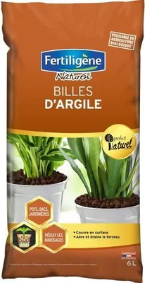 Obrázek produktu pro Keramické kuličky, 6 l, pro drenáž a provzdušnění, pro ekologické zemědělství