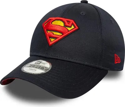 Produktbild von New Era 9Forty Strapback Kinder Cap - SUPERMAN Visor - Youth